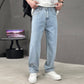👖 50% OFF NOW! ⏰ Men's Loose Fit Straight Leg Pants with Classic Pockets – Comfortable & breathable – Perfect for daily wear, work or casual days – relaxed, practical style 🌿