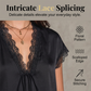 📢📢50% OFF !! ⏰Women's V-Neck Short Sleeve Lace Top
