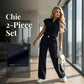 👚 50% OFF NOW! 🔥 Women's Casual Top & Pants 2-Piece Set – Everyday wear, office & travel – Soft, breathable & relaxed fit – perfect for summer or work-from-home 🌸💨