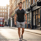🎁2026 New Arrivals 50% OFF💥Men's V-Notch Raglan Sleeve Athletic T-Shirt