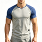🎁2026 New Arrivals 50% OFF💥Men's V-Notch Raglan Sleeve Athletic T-Shirt