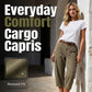 👖 50% OFF NOW! 🌿 Women's Relaxed Casual Cargo Capris – Spacious pockets & breathable fabric – Relaxed fit, perfect for warm weather – everyday comfort and utility ✨