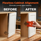 📢📢50% OFF !! ⏰ Cabinet Door Hinge Drilling Guide – Magnetic Clamp, Precise Alignment, 35mm 🪚