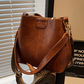 👜 50% OFF NOW! 🎀 Women's Vintage Large-Capacity Shoulder Bucket Bag – Spacious, Stylish & Perfect for Daily Commute – Elegant, Versatile & Timeless 💫