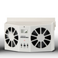 🎁2026 New Arrivals 50% OFF💥Solar Powered Car Exhaust Fan– Dual Turbo Ventilation & Temperature Display☀️