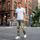 👖 50% OFF! ✨ Classic stretch jeans with flared legs for men – vintage wash & patchwork details – high-quality denim, perfect for smart-casual style – comfortable and stylish 🔥