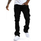 👖 50% OFF! ✨ Classic stretch jeans with flared legs for men – vintage wash & patchwork details – high-quality denim, perfect for smart-casual style – comfortable and stylish 🔥