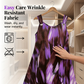 👗 LIMITED-TIME 50% OFF! 💥 Elegant Gradient Print Sleeveless Dress – Asymmetrical Hem, O-Ring Straps, Flowy ✨