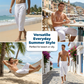 👖Men's Casual Capri Pants with Drawstring Waist