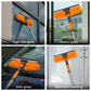 🪶 Lightweight Window Squeegee with Extendable Handle — Easy to Use, Easy to Store