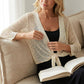 🎉 2026 Sale — Over 30,000 Sold! 💞 Women's Tie-Front Breathable Mesh Knit Top