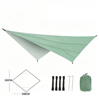 📢📢50% OFF !! ⏰Portable Diamond-Shaped Camping Tarp Sun Shelter