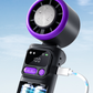 ❄️🌬️ 50% OFF! Portable cooling fan with ice compression plate – evaporative cooling, 3 speed settings & rechargeable battery – perfect for hot days, the office and outdoors ✨