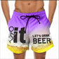 Men's 3D Graphic Printed Casual Shorts