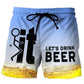 Men's 3D Graphic Printed Casual Shorts