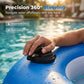 Motorized Inflatable Pool Lounger with Propeller