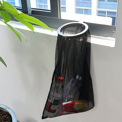 Outdoor Cooler Mesh Trash Bag Attachment