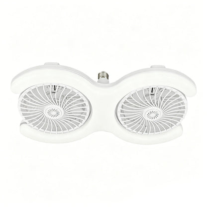 🌀 60% OFF NOW! 💡 Double-Head LED Ceiling Fan with Light – 3 speeds & remote control – 2 independent heads, perfect for large rooms – sleek and quiet ✨🏠