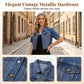 🧥 50% OFF NOW! 🌸 Women's Short Sleeve Cropped Denim Jacket – Lightweight & vintage wash – Perfect for summer layering or casual chic – comfortable and stylish 🌿✨