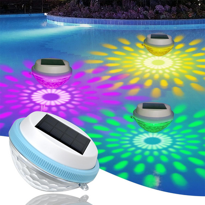 🏊 Solar Floating Pool Lights with Remote Control — RGB Colour-Changing, IP68 Waterproof, 16 Lighting Modes