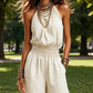 Women's Elegant Backless Halter Jumpsuit
