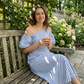 🌸 50% OFF NOW! 🌸Women's Elegant Striped Off Shoulder Dress