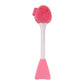 🧼 BUY 1 GET 1 FREE! ⏰ 2-in-1 Silicone Face Mask Brush & Cleanser – Soft & hygienic – Perfect for applying masks or gentle cleansing – non-porous, easy to clean & reusable ✨🌸