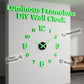 Minimalist DIY Acrylic Wall Clock