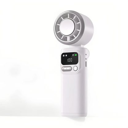 199-Speed Digital Display HandheldCooling Fan