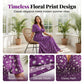 👗 50% OFF NOW! 🌸 Women's Elegant Floral V-Neck Dress – Lightweight & romantic – Perfect for spring, summer or garden parties – easy, feminine style ✨💐