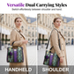 🏆LAST DAY SALE 50% OFF🔥Elegant Snakeskin PU Leather Tote Bag