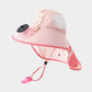 ❄️🌬️50% OFF !!!🌊Kids Solar Powered Cooling Fan Hat | UV Protection Neck Flap Sun Hat | Breathable Mesh & Roll-Up Summer Cap for Outdoor Adventures