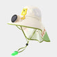 ❄️🌬️50% OFF !!!🌊Kids Solar Powered Cooling Fan Hat | UV Protection Neck Flap Sun Hat | Breathable Mesh & Roll-Up Summer Cap for Outdoor Adventures