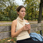 Women's Elegant Knit Halter Neck Top