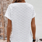 🎁2026 New Arrivals 50% OFF💥Women's Elegant Short Sleeve V-Neck Top – Lightweight, Relaxed Fit, Day-to-Night 🌿