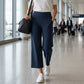 🎁2026 New Arrivals 50% OFF💥Women's High-Waisted Stretch Cropped Pants