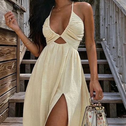 🥳 50% OFF! 🥳 Women's Summer Sexy V-Neck Maxi Dress