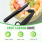 Spiral and V Tool Duo for Fruit Decorating