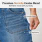 🌸Summer Special Limited Time Discount💐 Stretchy Mid-Rise Bermuda Shorts – Cargo Pockets & All-Day Comfort