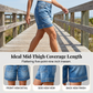 🌸Summer Special Limited Time Discount💐 Stretchy Mid-Rise Bermuda Shorts – Cargo Pockets & All-Day Comfort