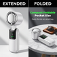 Foldable Handheld Fan with Semiconductor Cooling Plate