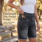 👖🌅✨ LIMITED-TIME 50% OFF! Women’s Casual High Waisted Fringed Denim Shorts – Flattering High-Rise, Slimming Fit, Raw Fringe Hem – Accentuates Your Waist and Elongates Your Legs for a Chic Summer Look 🦵