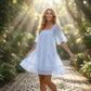 🎁2026 New Arrivals 50% OFF💥Women's Square Neck Smocked Dress