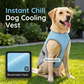 🐶 50% OFF NOW! ☀️ Dog Cooling Vest Harness – Ice-silk fabric & adjustable – Keeps your pet cool in summer – perfect for walks, beach or travel 🐾🌊✨