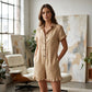 🌿👗 LIMITED TIME 50% OFF! 🌸Women's Short Sleeve Romper – Soft breathable fabric & relaxed fit – Your go-to for sunny days.