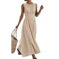 ✨🔄 LIMITED TIME 50% OFF! 🎀Striped Sleeveless Dress – Classic stripes & flattering drape – Effortless elegance for any occasion.