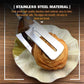 🍳🔧 3-in-1 cooking clamp – grab, flip, scrape, and drain oil easily!