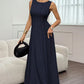 👗 50% OFF NOW! ✨ Women's Sleeveless Pleated Maxi Dress – Flattering A-line – 94K+ sold, perfect for summer or special occasions 🌸🌿☀️