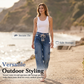 👖 New Arrivals 55% OFF💥Women’s Wide-Leg Cargo Pants – Spacious Side Pockets, Relaxed Silhouette & Adjustable Waist ✨