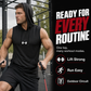 🏋️ Men's Athletic Sleeveless Hoodie Vest | Breathable, Muscle-Cut & Perfect for Gym, Running & Outdoor Training